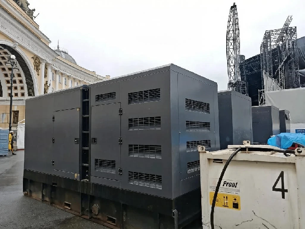 Арендная ДГУ 500 кВт в кожухе