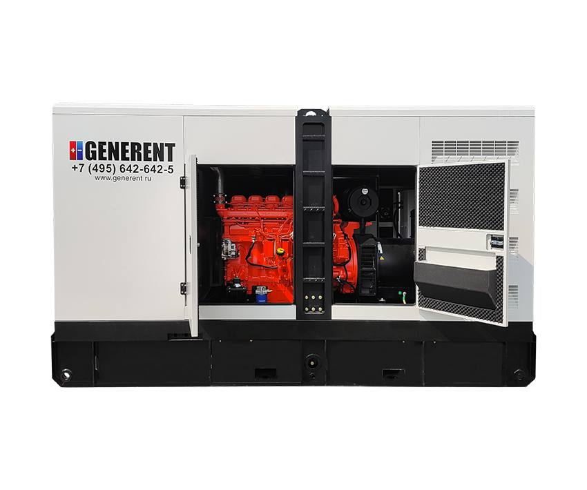 Производитель GENERENT, модель DPK-DP-72, двигатель Perkins 1104A-44TG1, мощность 