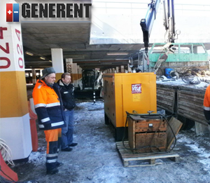 Аренда дизельного генератора для торгового центра «Мега» в г.Химки.. www.generent.ru