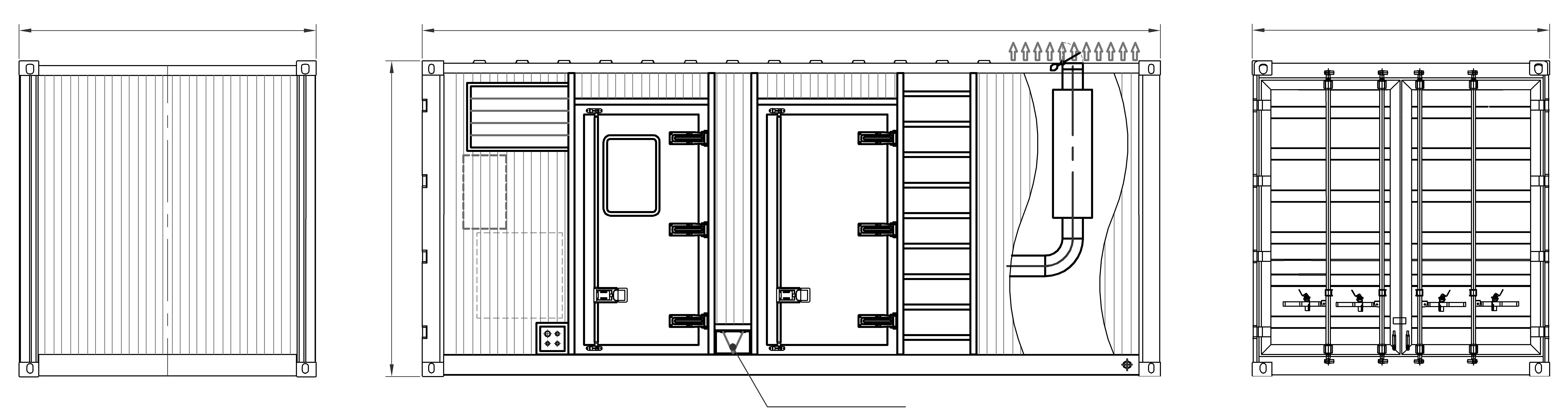 Контейнерная ДЭС 500 кВт