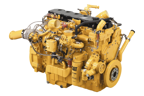 Дизельные двигатели производства Caterpillar, применяется для установки на ДЭС